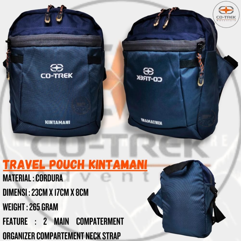 TRAVEL POUCH KINTAMANI COTREK TAS SELEMPANG COTREK