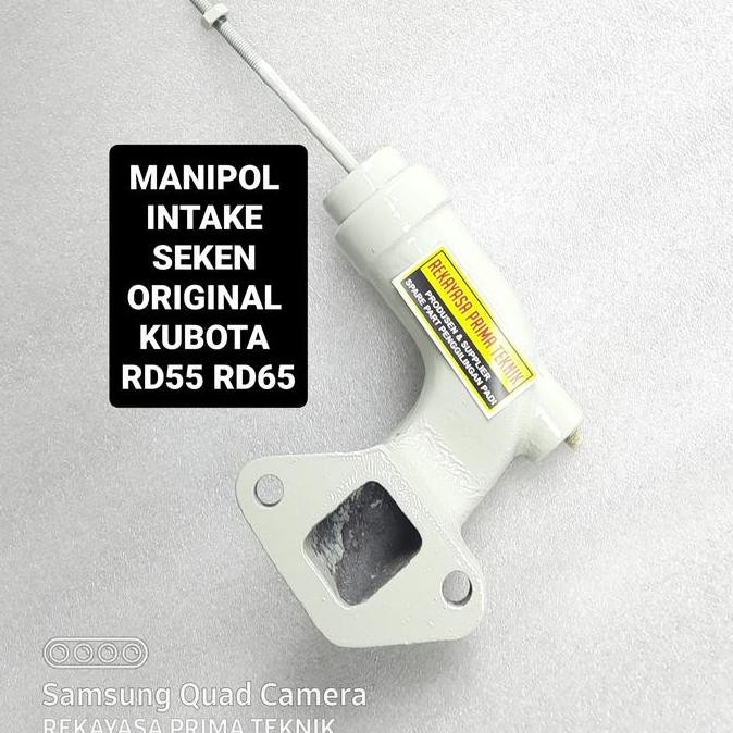 """] SEKEN RD55 RD65 INTAKE GAGANG DUDUKAN MANIPOL FILTER UDARA ASLI KUBOTA gasket