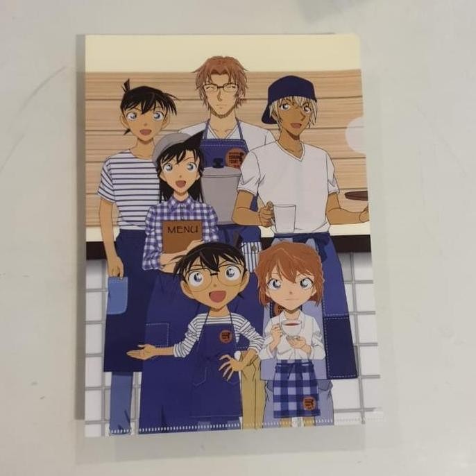 

Clear File Set L Folder Map Detective Conan Cafe 22 x 31