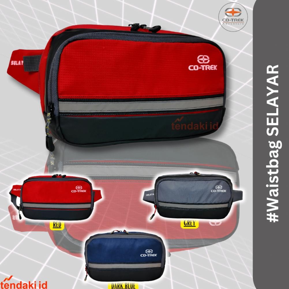 Waistbag Selayar Cotrek / Tas Selempang Cotrek Adventure / Tas Pinggang / Tas Bahu