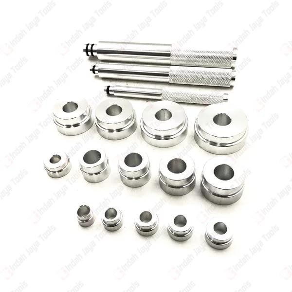 Grip On 60-147 Metric Bushing 17 Pcs Treker Lepas Pasang Bearing Seal Original Dan Terpercaya