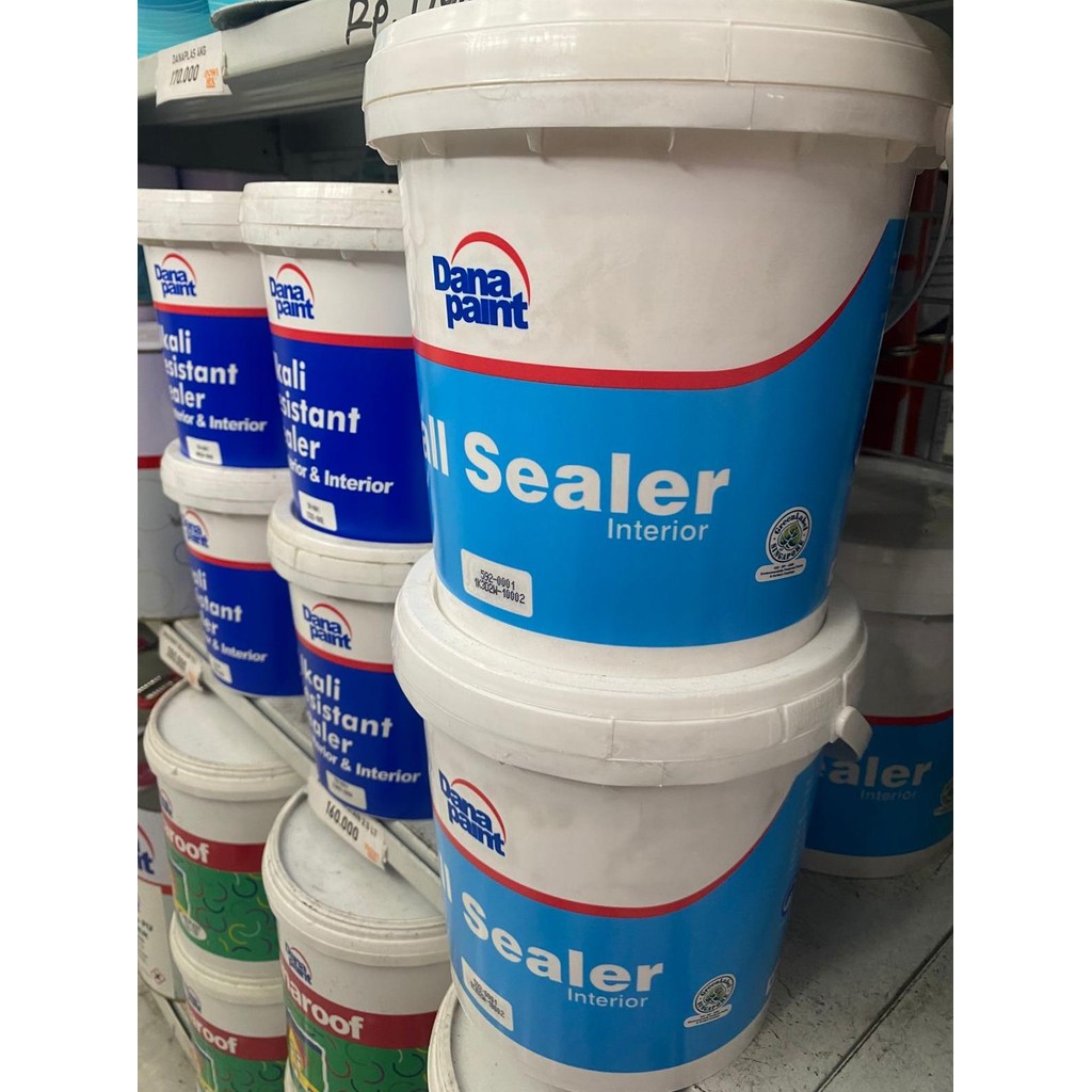 wall sealer danapaint // sealer dana paint // 4kg CAT DASAR PUTIH INTERIOR // Cat murah 4kg