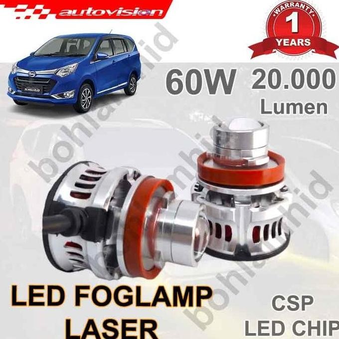 Lampu Led Laser New Calya, Sigra Foglamp Autovision Laser Fog Light