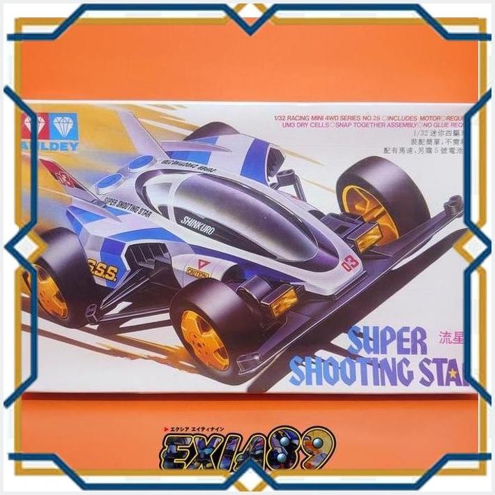 [exi] auldey racing mini 4wd - dash 03 super shooting star