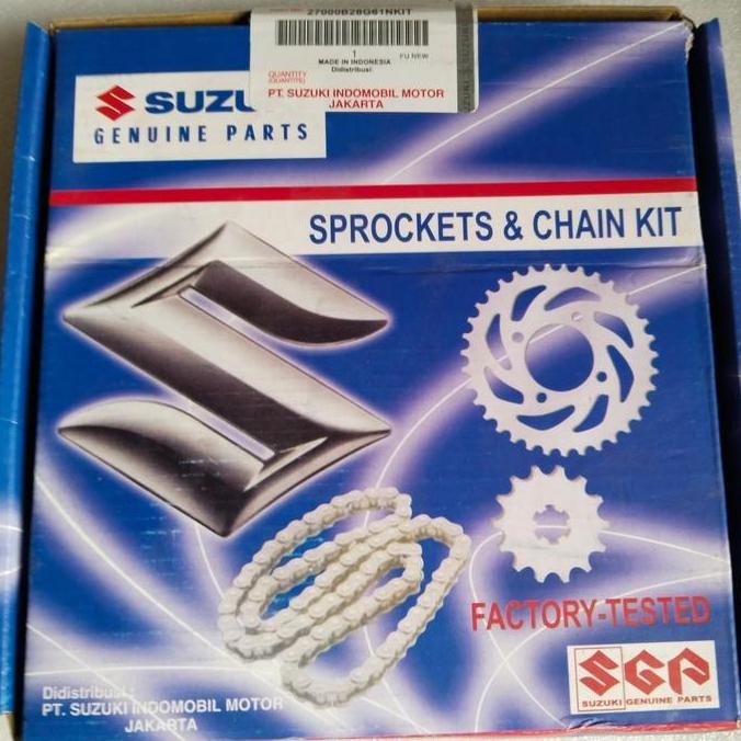 BEST GEAR SET SUZUKI SATRIA FU 150 NEW  2013-2015 ORIGINAL SGP