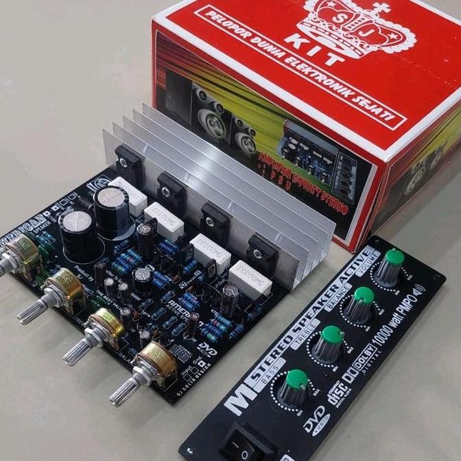 Kit Power Aktif Stereo 150 Watt Plus Panel New Stok