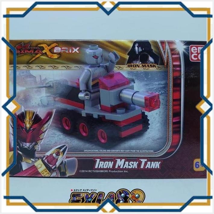 [exi] satria garuda bima x brix - iron mask tank emco