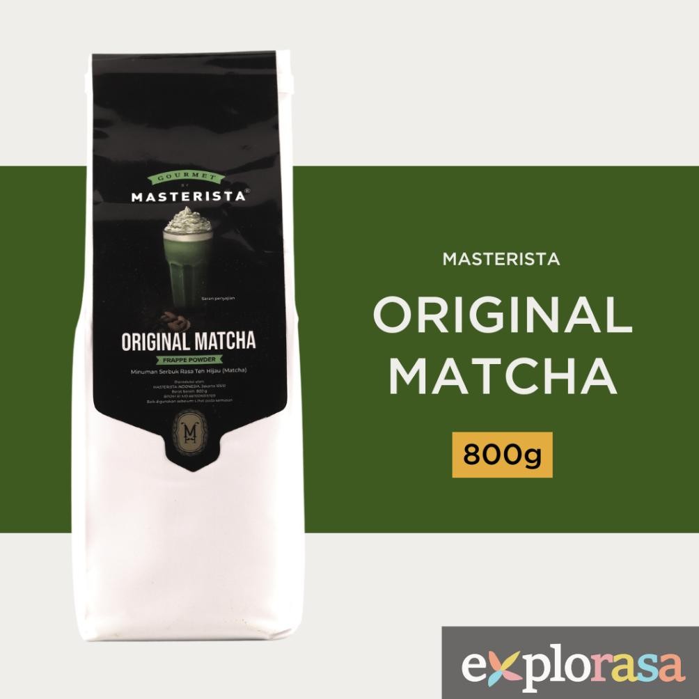 

Bubuk Minuman Masterista - Original Matcha 800Gr