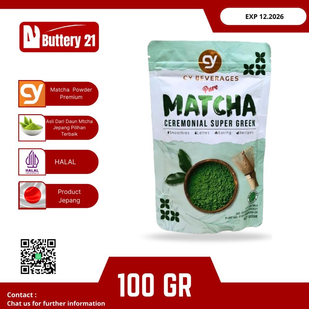 

Cy Pure Matcha Powder Ceremonial100 Gr