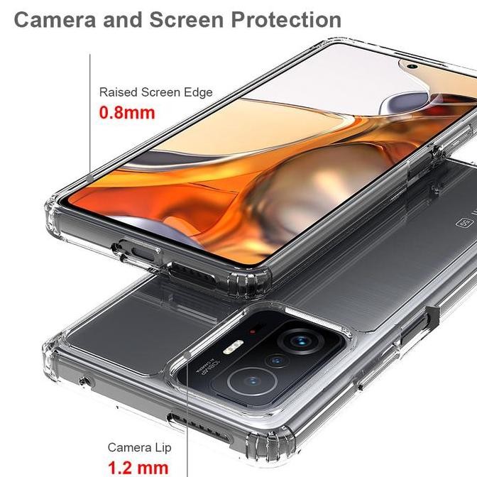 || BALERINA / Xiaomi 11T Pro / Xiaomi 11T Fuze Hybrid Crystal Clear Case ||~~~