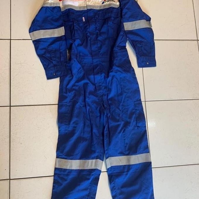 . Wearpack Pertamina BR-FLAME Shield Ultra Coverall Pertamina BR-Flame