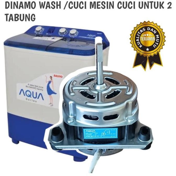 ><><><] DINAMO WASH DINAMO CUCI MESIN CUCI AQUA JAPAN MESIN CUCI 2 TABUNG ORIGINAL