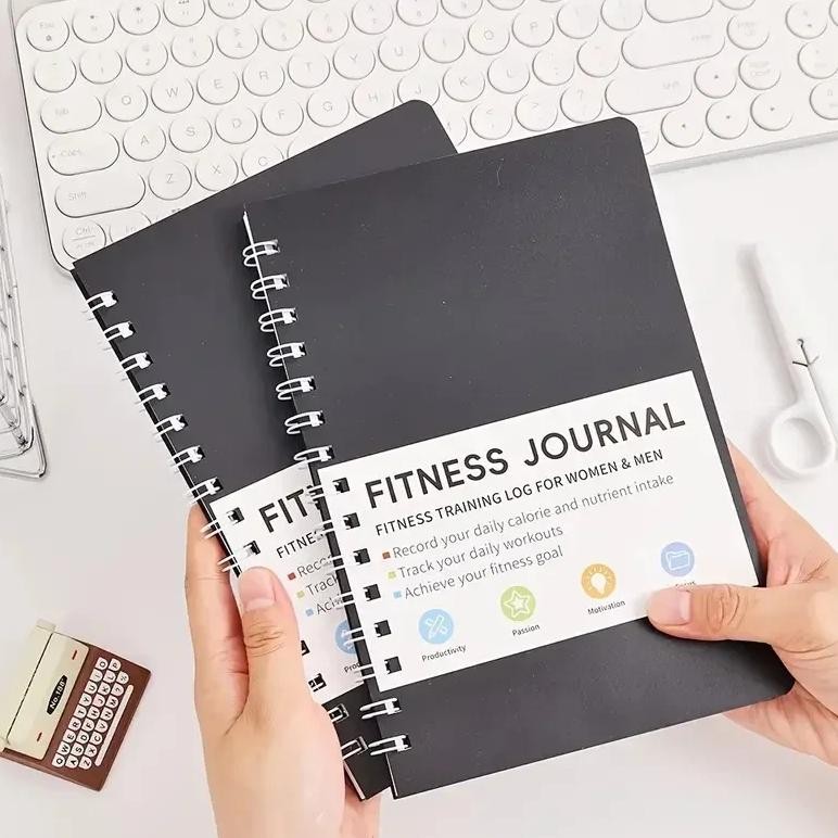 

Daily Exercise And Nutrition Plans Notebook 32 Sheets Spiral Fitness Journal Notebooks Writing Pads Office School Supplies