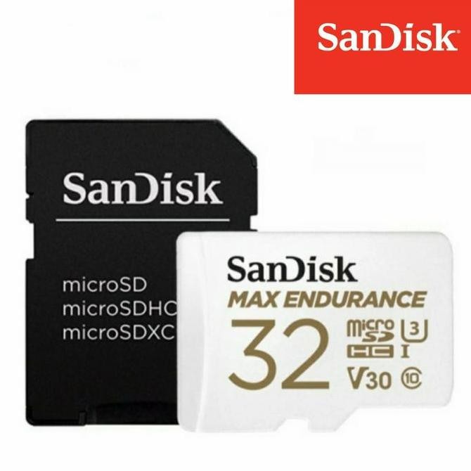 Memory Micro SD Card Dashcam CCTV SANDISK Max Endurance Original