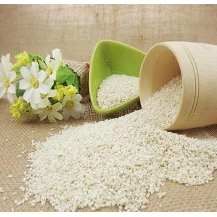

*****] Wijen Putih 100gram / White Sesame Seed / Biji wijen Putih