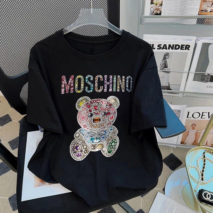 Marlacoeur Cetak Beruang Motif  | Kaos Cowok Distro Original 100%  | Kaos Pria Premium Tebal | Kaos 