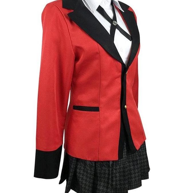 Jas Blazer Anime Kakegurui / Blazer Jabami Yumeko / Cosplay Jepang