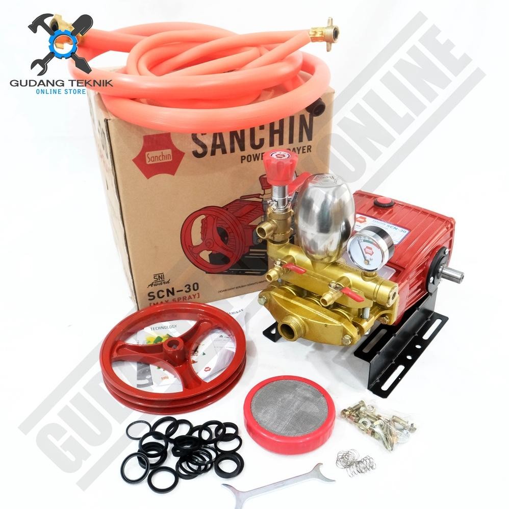 READY STOK Mesin Power Sprayer SANCHIN SCN20 SCN30 / Pompa Air Steam Setim Stim Cuci Mobil Motor SAN