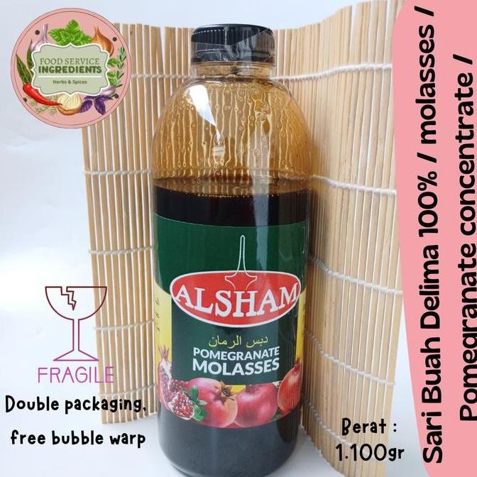 

{{{{}}] Sari buah delima 100% 1.1kg / molases / pomegranate concentrate / konsentrat sari buah