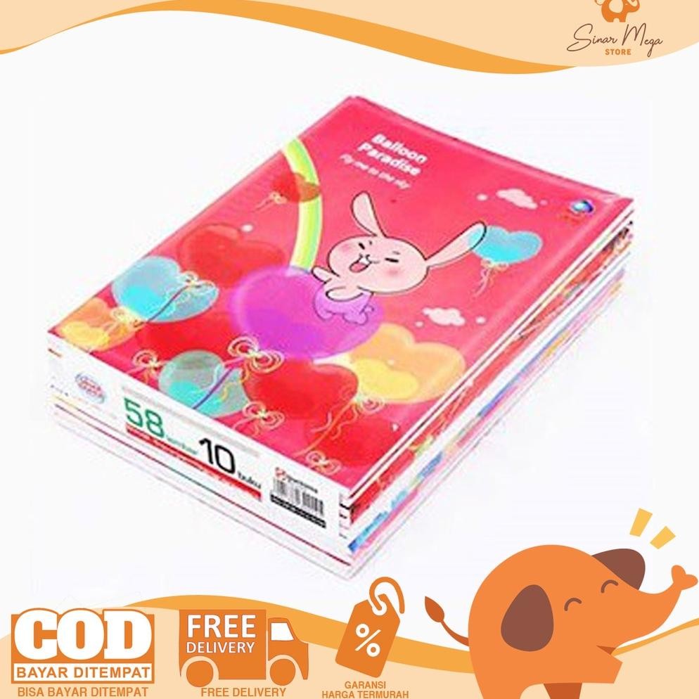 

READY STOCK SIDU Sinar Dunia Buku Tulis 58 Lembar Murah