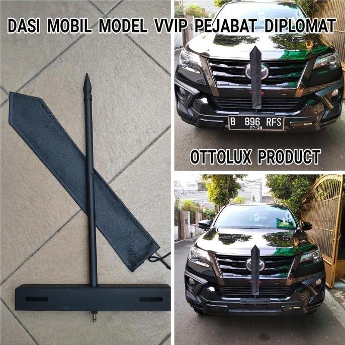 TONGKAT KOMANDO. TIANG BENDERA. DASI MOBIL. MODEL PEJABAT.