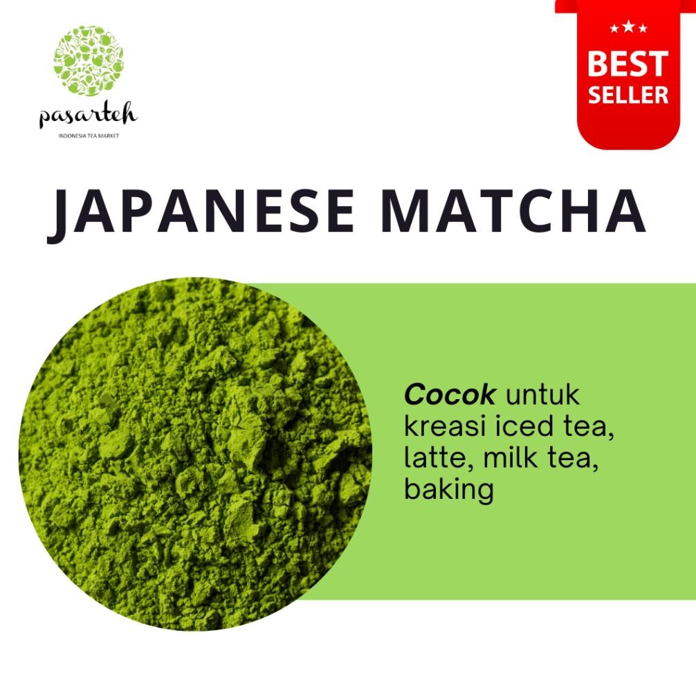 

[Pasarteh] Matcha Powder | Matcha Tea | Powder Base | Green Tea | Matcha Uji | Pure Matcha (Baru)