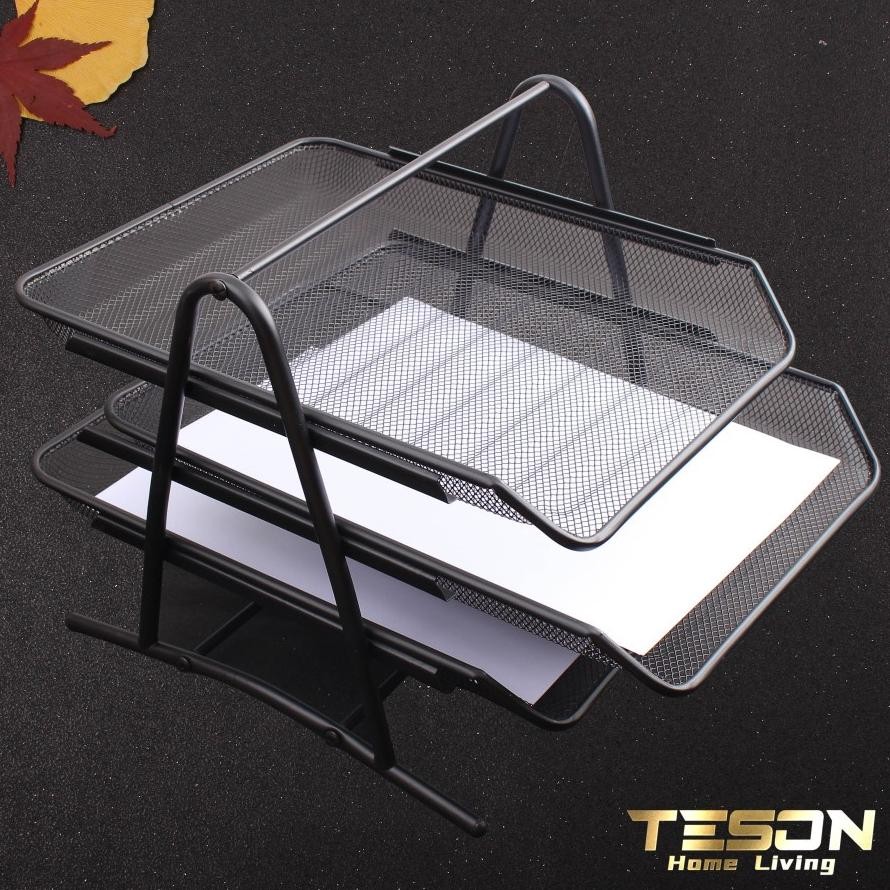 

READY STOK Rak Kertas Dokumen Surat 3 Susun / Paper Document Letter Tray 3 Tier Siap kirim