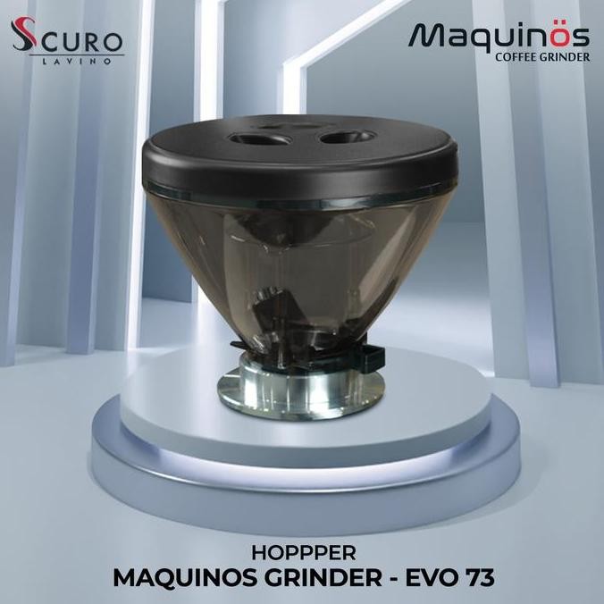 Promo | Hopper + Metal Connector Grinder Maquinos Evo 73 250Gr