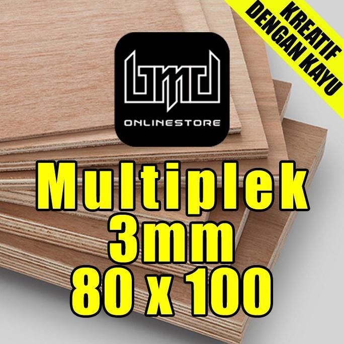 Triplek /Multiplek 3mm ( 80x100 )cm