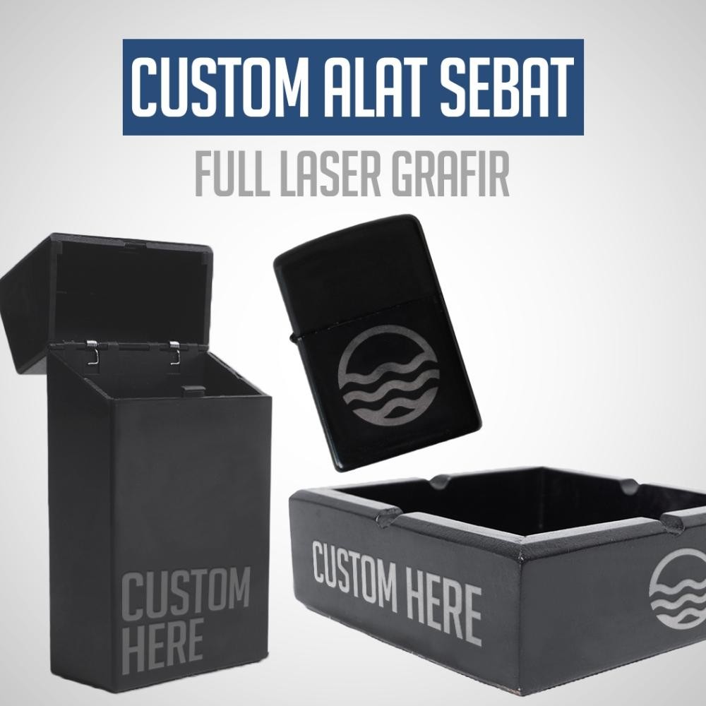 Ohio * Custom Korek Api I Korek Zippo I Kotak Rokok I Box Rokok Custom I Asthray I Asbak Custom Nama