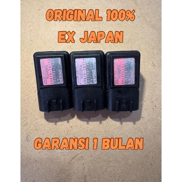 Sensor Assy Vacum Map Vakum Toyota Great Grit All New Corolla 1.8 1.6 Soluna Kijang Efi 1.8 Asli Cop