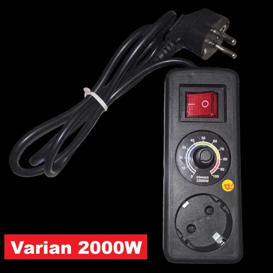 AC DIMMER DIMER PENGATUR KECEPATAN DINAMO MOTOR KIPAS FAN BOR GERINDA
