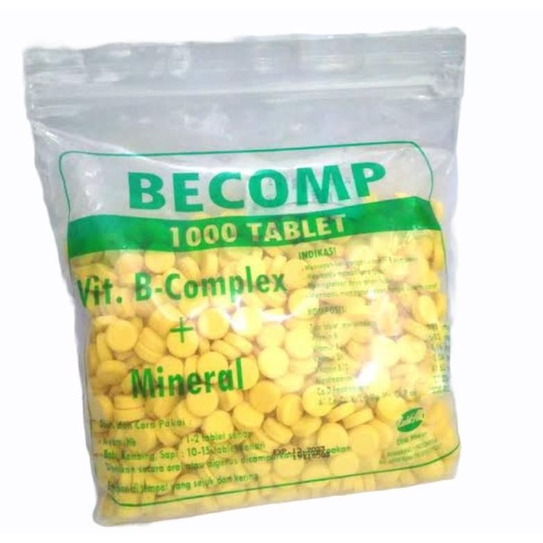 Terlaris BECOMP Vitamin b komplek mineral Sapi Kambing Ternak Terbaru