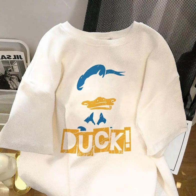 [original] koikoo baju wanita kaos wanita korean style lengan pendek fashionable disney donald duck 