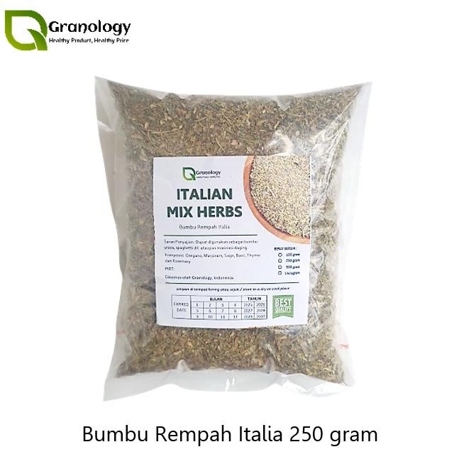 

Bumbu Rempah Italia / Italian Mixed Herbs (250 Gram) by Granology