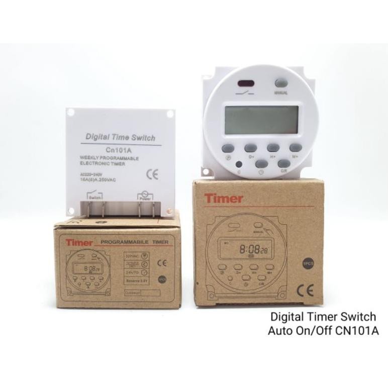 Progamable Timer Digital 12V DC Switch Auto ON/OFF 12V