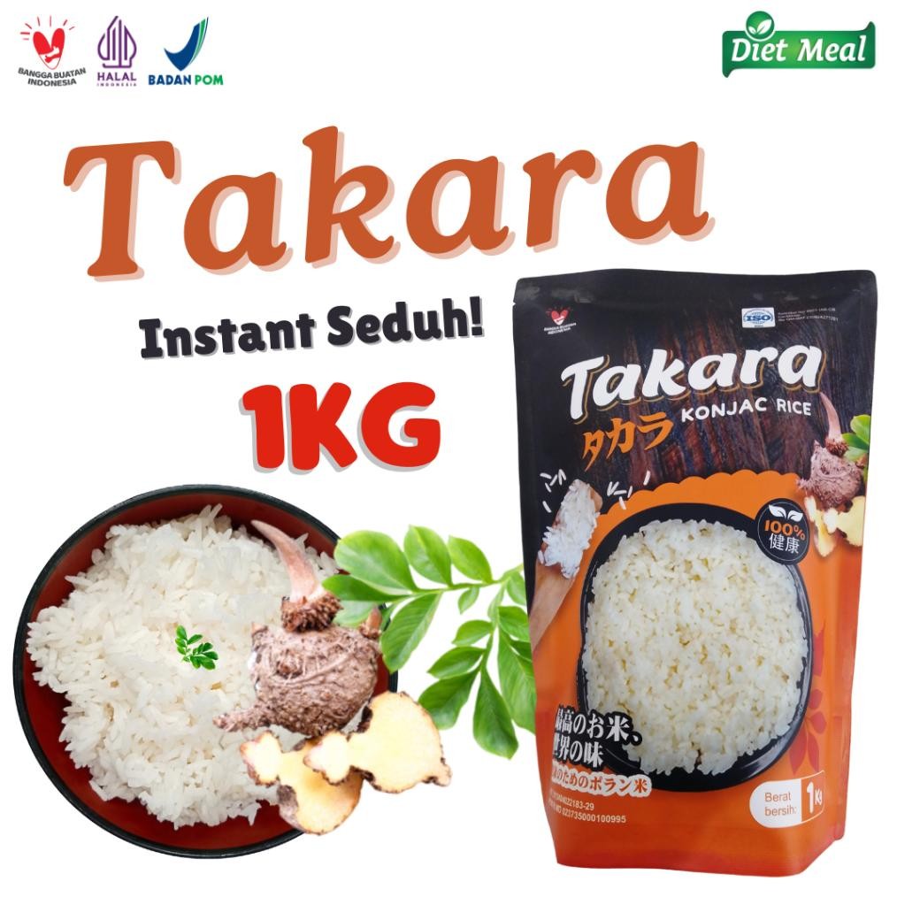 

Beras Porang shirataki TAKARA kemasan 1 KG