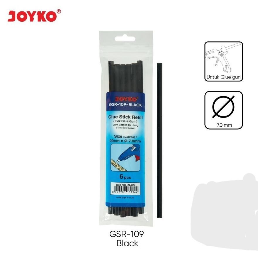 

At43 Edf-62 Glue Stick Refill Colour - Lem Bakar - Isi Lem Tembak Joyko Gsr-109 Color Set 6 Pcs Viral