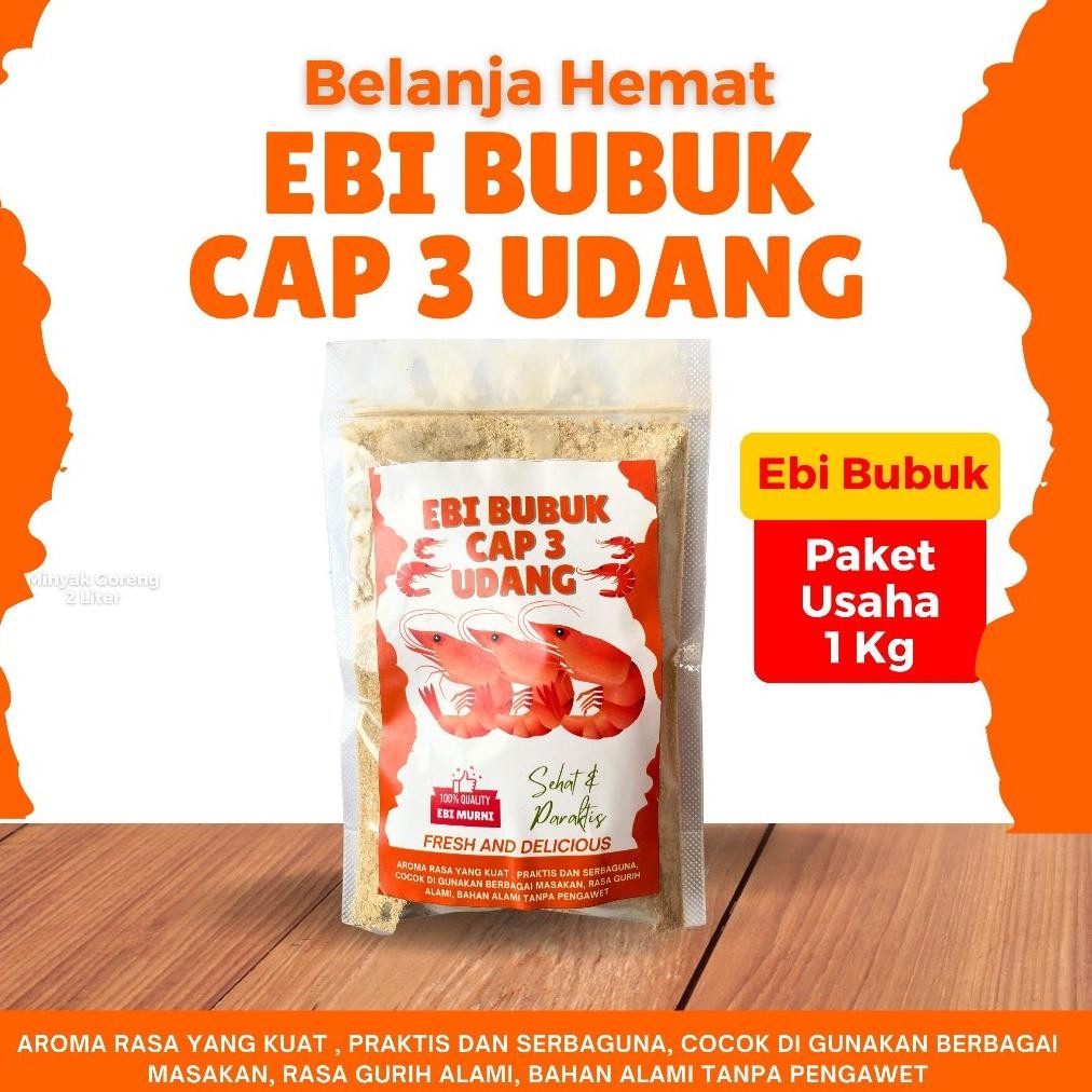 

Udang Ebi Bubuk Murni Praktis Higienis Enak Untuk Pelengkap Masakan Bumbu Dapur