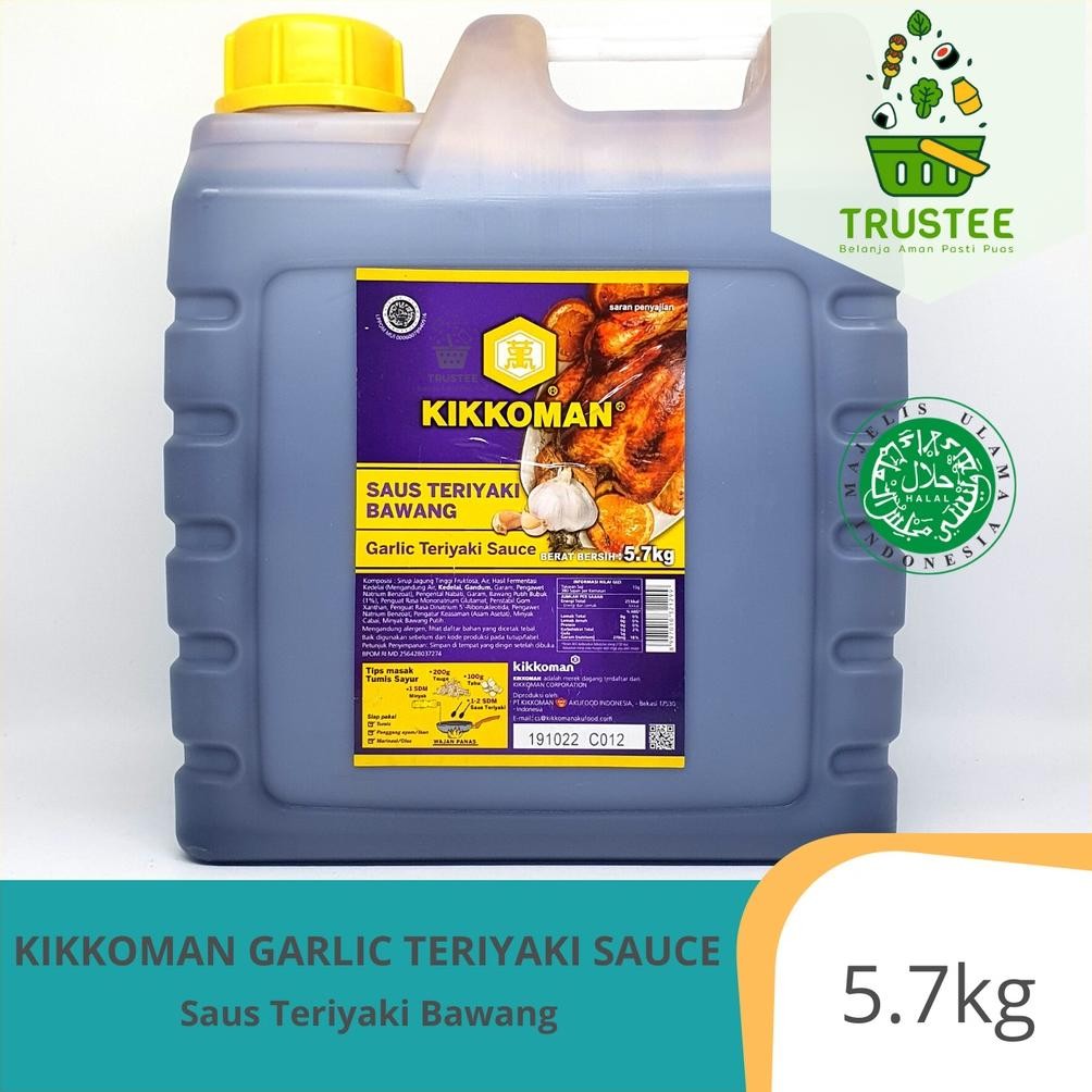

SAUS KIKKOMAN 5.7kg / 5L Liter BBQ GOCHUJANG BULGOGI GARLIC BLACKPEPPER TERIYAKI MIRIN YAKINIKU