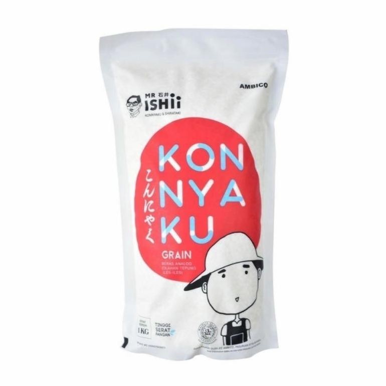 

Mr Ishii Konnyaku Rice - Beras Konnyaku - Beras Diet - Shirataki Rice - Beras Shirataki 1 Kg
