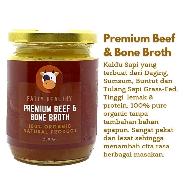 

[READY HALAL MUI&PIRT] Premium Be & Bone Broth FATTY HEALTHY | MPASI BB Booster Kaldu Sumsum Buntut Tulang | Kaldu MPASI | Kaldu Bakso Sup Soto Opor | Bumbu Masakan