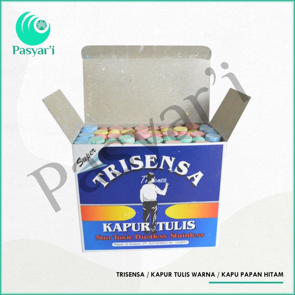 

Original Trisensa Kapur Tulis Warna Kapu Papan Hitam Nov0009