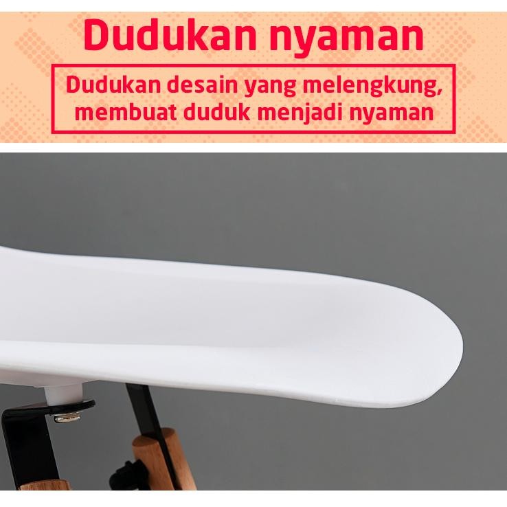 Kursi Santai Plastik Bangku Ruang Tamu Ruang Makan Cafe Restoran Sandaran ABS Furniture Dining Chair