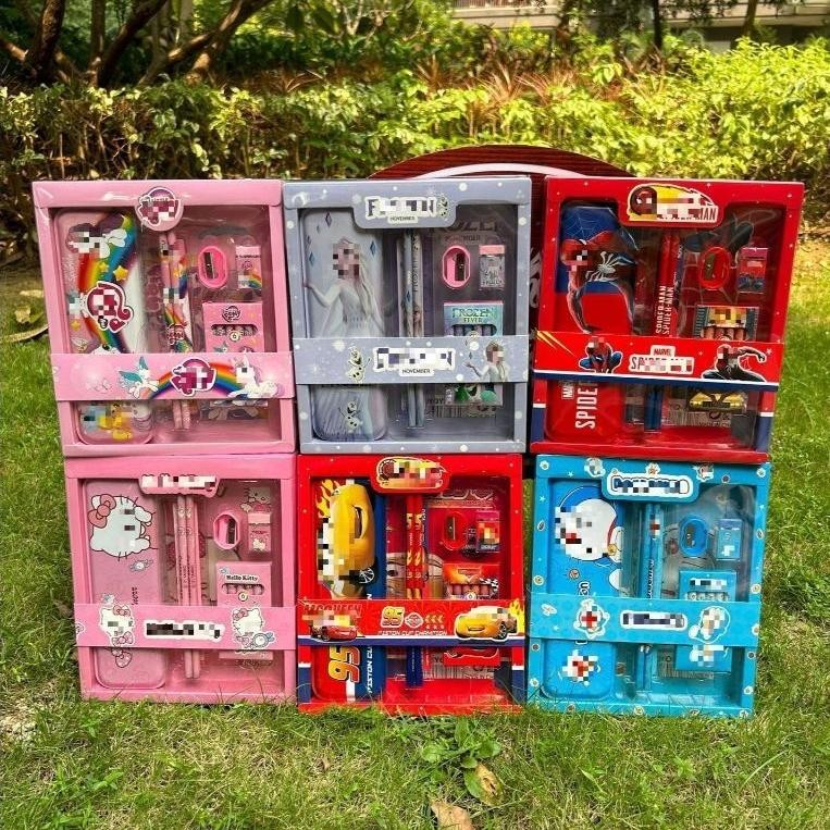 

Aman Terbaik T&Y Paket Alat Tulis Set 7 In 1 Karakter Kartun Alat Tulis Set Stationery 7In1 Anak Sekolah Penghapus Pengaris Kotak Pensil Penggaris Crayon