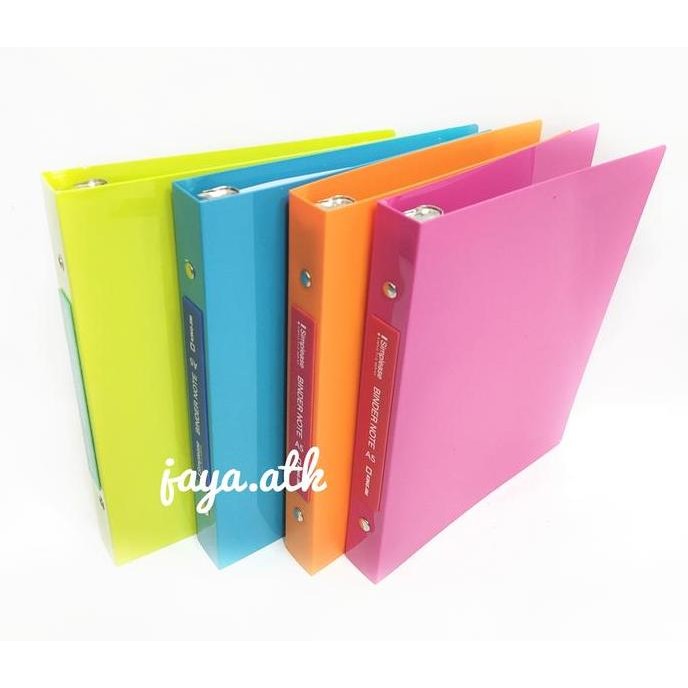 

TERMURAH BINDER NOTE A5 20 RING MAP BINDER LOOSE LEAF A5 WARNA DOFF 128GA BAGUS