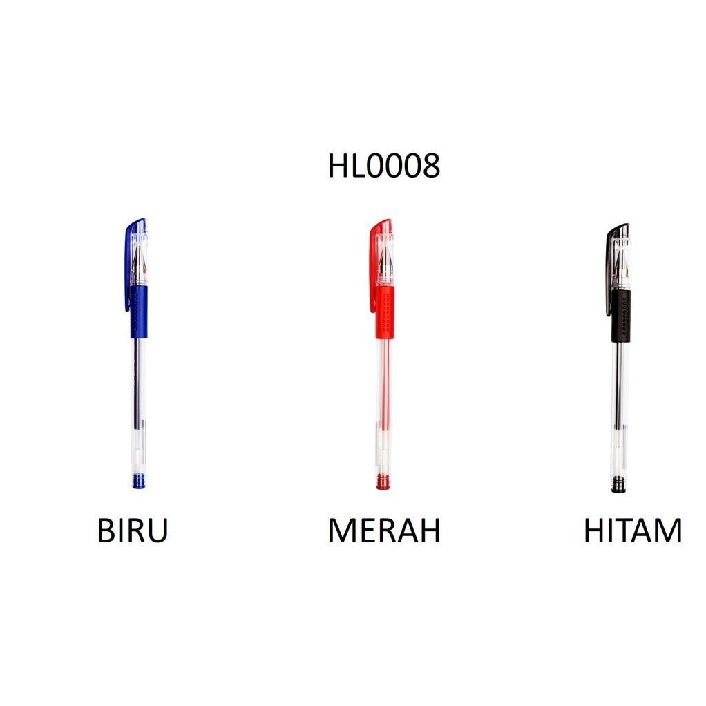 

Perhatian Hl0705 Pena Isi 100 Pcs Gel Mimi 0.5Mm Pulpen Internasional Balpoin