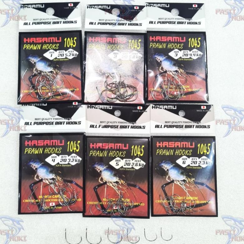 Promo Mata Kail Udang Hasamu Prawn Made In Japan / Mata Pancing Udang Tajam Kailp000009
