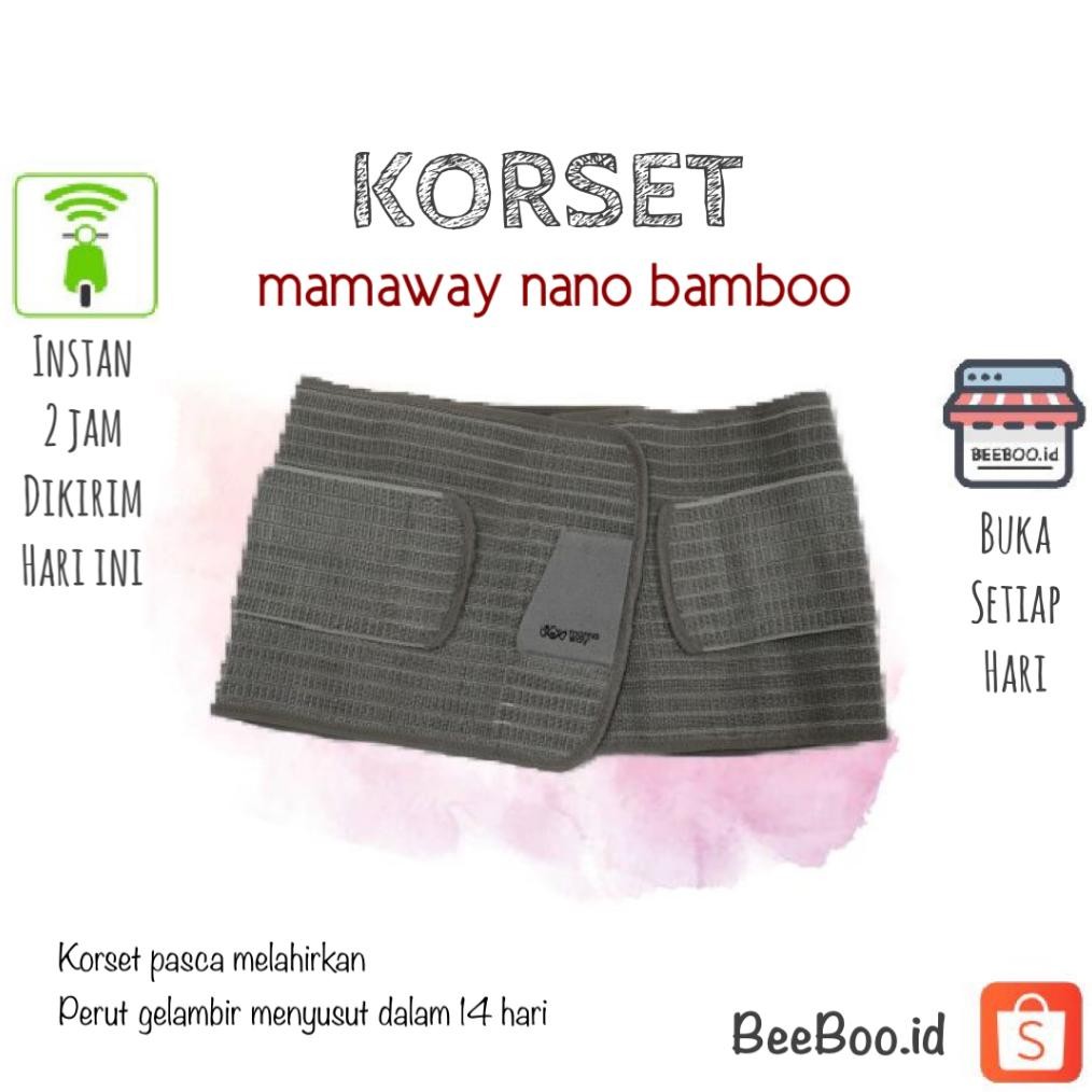 Ready [Sewa] Korset Mamaway Corset Nano Bamboo Postnatal Korset Melahirkan (1 Bulan)