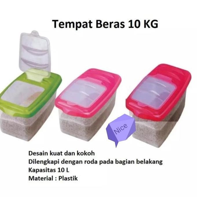 Terlaris Tempat beras 10kg/Rice Box 10kg SALE